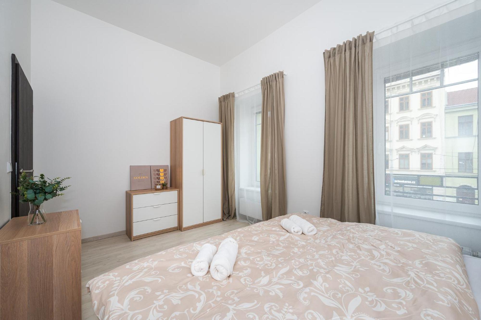 Brno City Apartment דירה